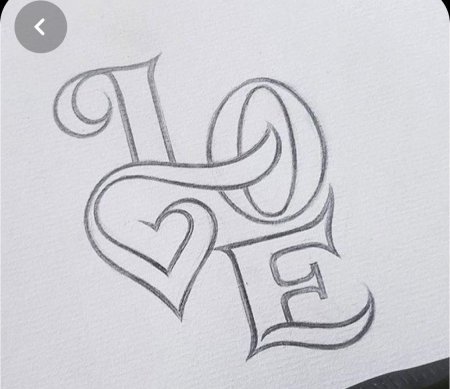 Надписи для срисовки