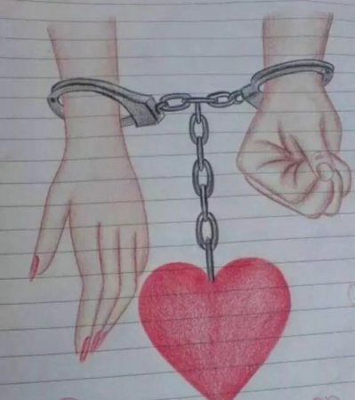 Рисунки для скетчбука легко про любовь