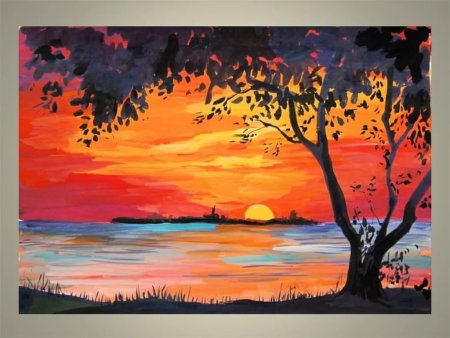 Цветы гуашью для начинающих