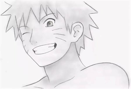 Рисунки для срисовки лёгкие аниме