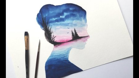 Объемные рисунки