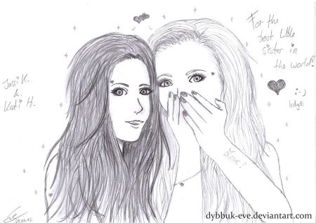 Зарисовки лучшей подруги