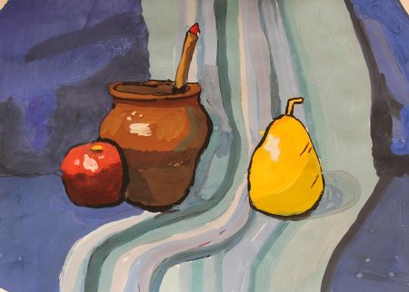 Простенький натюрморт для рисования