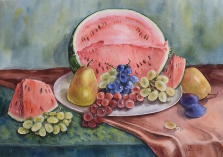 Натюрморт гуашью