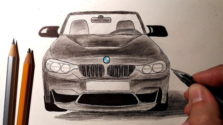 Рисунок БМВ легкий