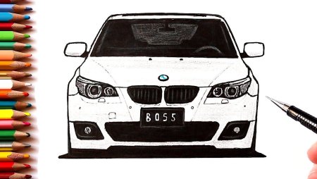 BMW е38 карандаш