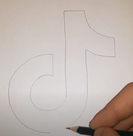 Нарисовать тик ток