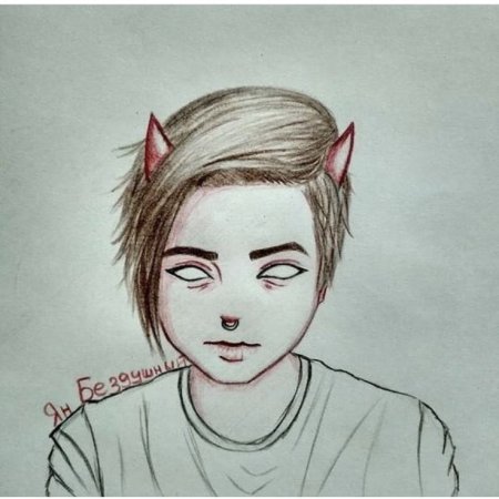 Дилан Хартман рисунок