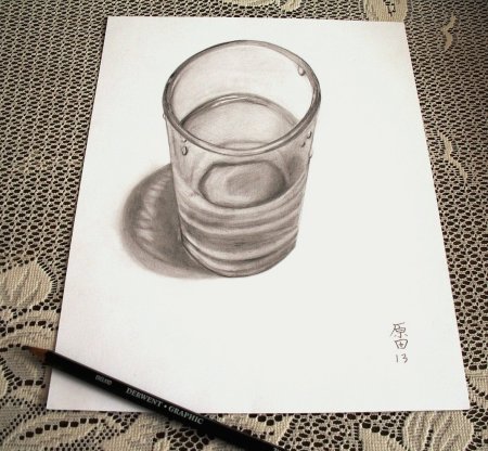 Трехмерные рисунки карандашом