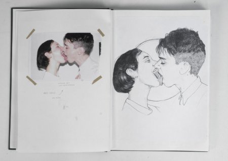 Рисунки в скетчбук пар