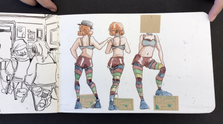 Блокноты для рисования скетчей