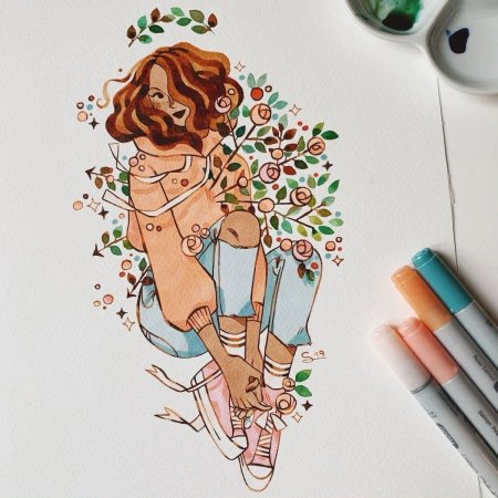 Таня Самошкина иллюстратор