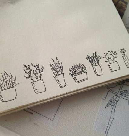 Рисунки в стиле инди КИД для срисовки