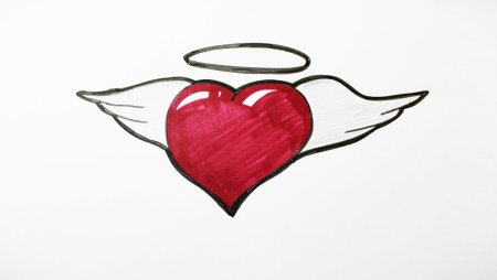 Рисунки для срисовки сердечки