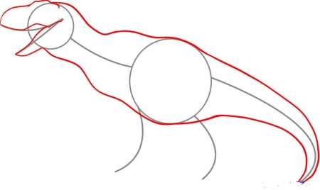 Уроки рисования динозавров