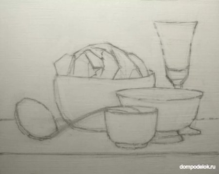 Зарисовка натюрморта 7 класс