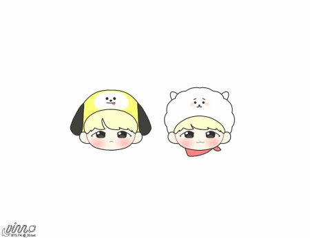 Срисовки БТС мультяшки