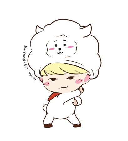 Чиби Шуга БТС лёгкие