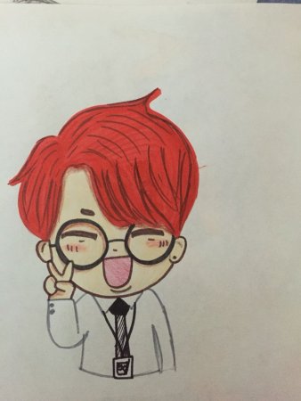 Чиби БТС Чимин Dope