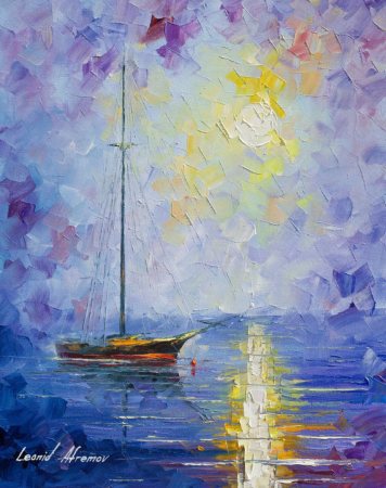 Лимон мастихином живопись