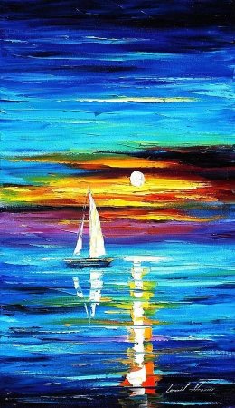 Леонид Афремов парусник