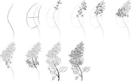 Скетчинг поэтапное рисование