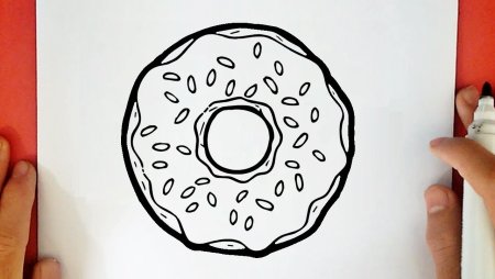 Рисунки чёрной ручькай