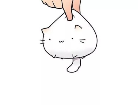 Лёгкий рисунок котёнка для срисовки