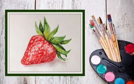 Рисунки гуашью легкие и красивые