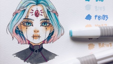 Рисунки фломастерами