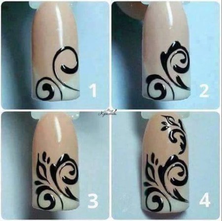 Рисование на ногтях для начинающих