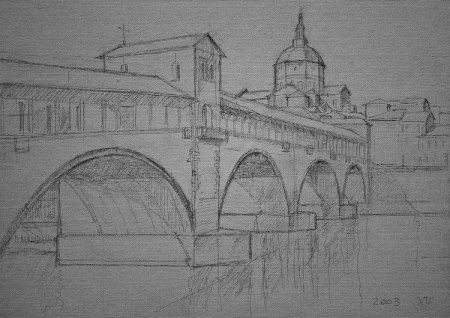 Архитектурный пейзаж для начинающих