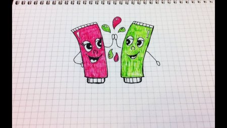 Рисунки ручкой легкие