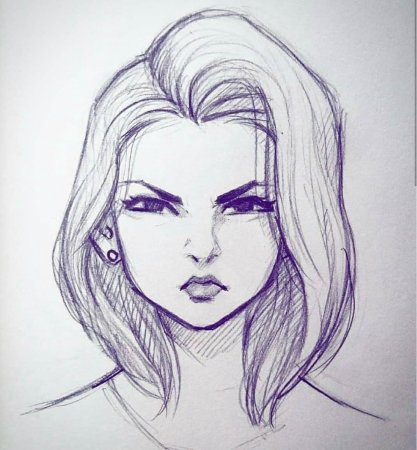 Девушки для срисовки