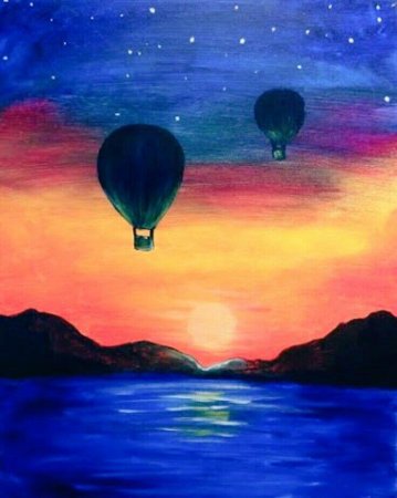 Пейзаж несложный