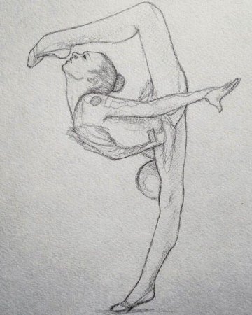 Зарисовки гимнасток