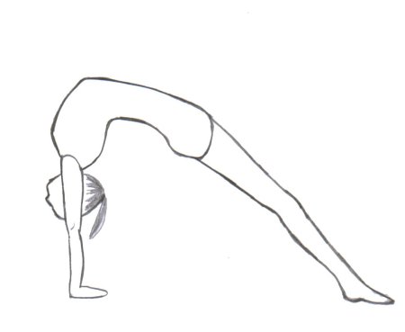 Мостик акробатика