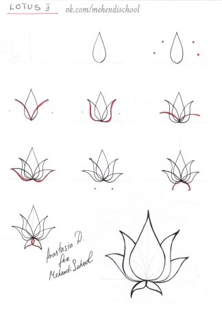 Зимние рисунки для срисовки