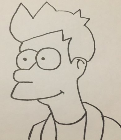 Легкие рисунки симпсоны