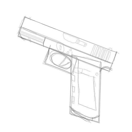 Desert Eagle чертеж