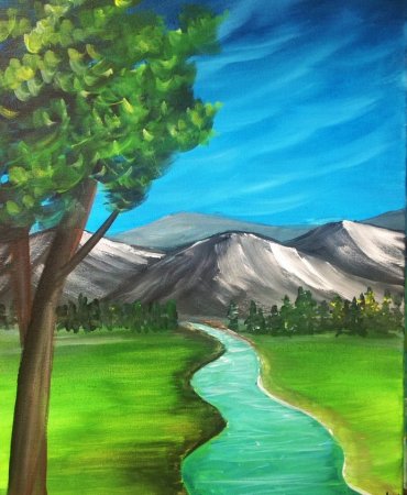 Рисование на природе