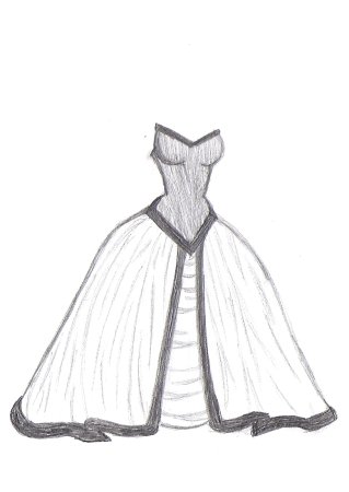 Эскизы платьев