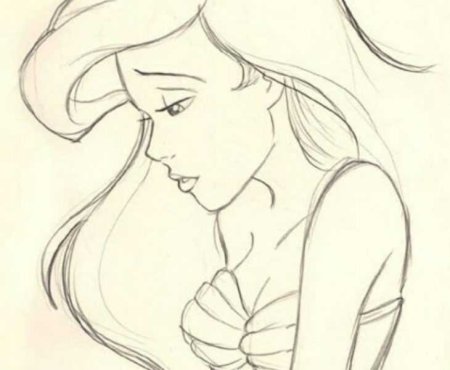 Красивые рисунки девушек карандашом легкие