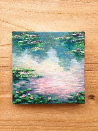 Рисование на черном холсте