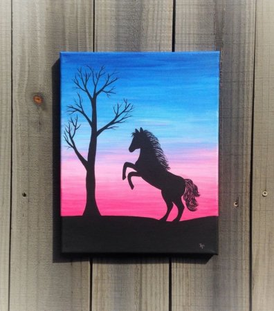 Акриловые краски для рисования на холсте