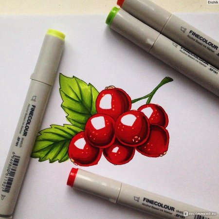 Рисование маркерами для начинающих