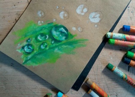 Сухая пастель для начинающих