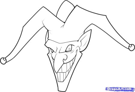 Лёгкие рисунки шута