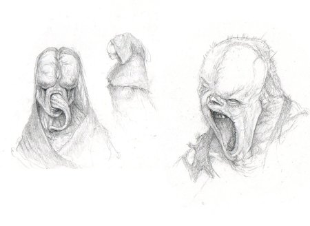 Скетчи монстров