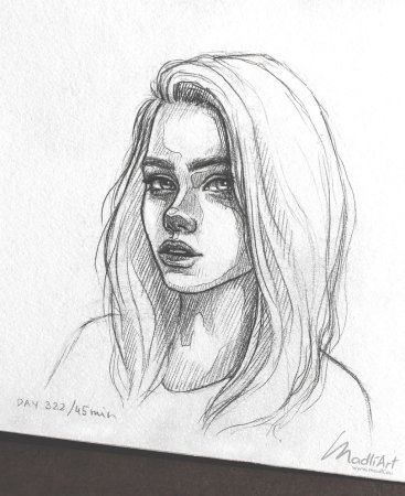Рапунцель рисунок карандашом